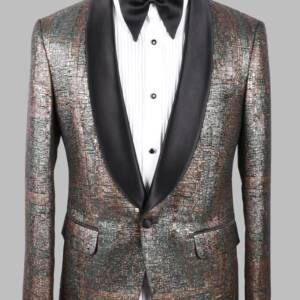 Liver Color Taxido suit
